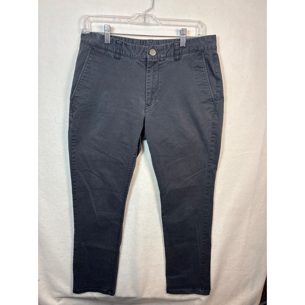 Bonobos Mens Dark Gray Chino Pants Size 31x30